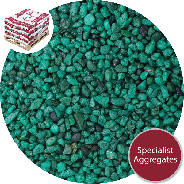 Rounded Gravel Nuggets - Holly Green